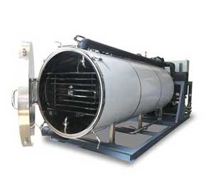 冻干室冷阱并列型